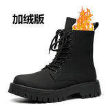 Breakj Men's British Boots Black Chelsea