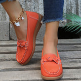 Breakj Autumn New Lefu Shoes Casual Shoes Bean Shoes Large Size Women's Shoes Flat Heel Elderly Mother Shoes Women's Single