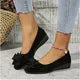 Breakj 2025 New Large-Size Tip-Tloping Single Shoes Women's Bean Shoes Sports Casual