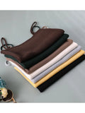basic women tank top Summer white knit tank top Women sexy knitted camisole sleeveless strip