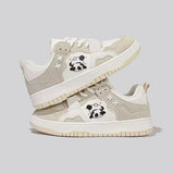 Breakj Cream Powder Board Shoes Female Fairy Tale Wind High Appearance Level Board Shoes Female Comfortable Wear Outside Four Seasons Small