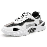 o'clock Breathable Men Shoes Non-Leather Casual Male Footwear 2021 Summer Trendy Big Size Sneaker Outdoor Anti-skid