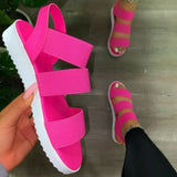 Sandals Summer Shoes Casual Slip On Ladies Flats Shoes Fashion Platform Sandals Wedges Shoes For Women Sandale