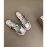 Women Mules Slippers Fashion Shallow Cover Toe Slides Shoes Ladies Casual Outdoor Soft Sole Flats Hee Slippers