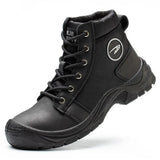 Hiking Boots Military Work Trekking Boots Indestructible Men Work Waterproof Shoes Combat Safety Boots Tactical Shoes