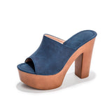 Clogs Chunky Super High Heels Women Sandals Platform Shoes for women Pumps Female Flipflop Slippers Sexy Sandalias