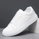 Summer New Small White Shoes Men's Korean Version Of Fashion Board Shoes Trend Casual Men's Large-Size Soft Leather