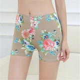 Casual Short Summer Women Jogging Sexy Leopard Gym Fitness Elastic Waist Printed Push Up
