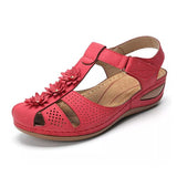 Appliques Fashion Sandals Woman 2020 Summer Hook Loops Women Wedges Women's Platform Casual Female Beach Shoes Plus