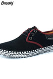 Men Sneakers Summer Shoes Plus Size 2023 Fashion Lace-up Platform Sneakers Men Shoes Solid Casual Shoes Man zapatillas