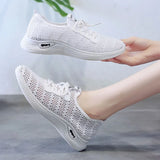 Breathable Sneakers Summer Women's Sports Shoes Lightweight Comfortable Running Tennis Trainers Shoes for