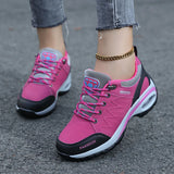 Breakj And Winter Outdoor Hiking Shoes Thick Soles High Rocking Shoes Anti-Slip Soft Soles Mother Shoes Leisure Tourism Women's Shoes