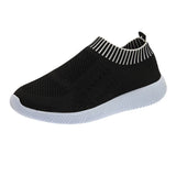 Breakj Hot Flying Weaving Lightweight Sports Casual Shoes Round Head Fashion Size 43 Women's Single