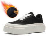 Breakj Leisure Small White Shoes Advanced Design Sense Men's Small Platform Increased Single Shoes Spring And Autumn