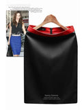 Hip Skirt Pencil Womens Skirts With Belt Short High Waist Woman Skirt Elegant Business Work Wear Office Lady Mini