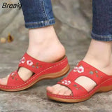 Women Slippers Summer Platform Hollow Outdoor Cool Garden Beach Shoes Woman Slip On Flip Flops Cozy Mules Zapatos