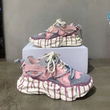 New Women Sneakers Fashion Women's Sports Shoes Casual Shoes Woman Comfortable Breathable graffiti Female Platform