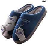 Plush Home Indoor Slippers Winter Warm Cotton Women's Slippers Light Weight Soft Comfortable Men Slides Platform Shoes