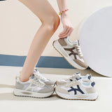 Breakj Korean Platform Dad Shoes In 2024 Fall New Street Photo Student Running Sneakers Increased Leisure