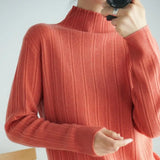Sweater 2020 New Female Turtleneck Long-sleeved Knitted Pullover Jumper Pull Femme Clothes Loose Designer Winter