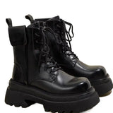 Breakj Fashion Boots Versatile Trend New Autumn And Winter Fashion Thick Bottom Increased Anti-Skid Wear-Resistant New Hot