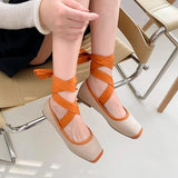 Women's Ballet Flats Shoes Woman Spring Summer 2023 Casual Sneakers Sandals Fashion Sabot Barefoot Ballerina Comfortable