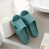 Home Soft Slippers Ladies/men's Thick Bottom Slipper Women Indoor Bathroom Anti-slip Floor Slides Silent