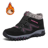 o'clock Trendy Woman Ankle Boots Winter Comfortable Warm Female Snow Shoes Outside Casual Anti-skid Wear-resisting