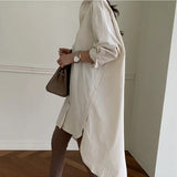 2020 Spring Long Striped Women Blouses Shirt Female Blouse Tops Full Sleeve Casual Cotton Oversized Blouses