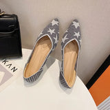 Flat Shoes Women Pointed Single Shoes Latex Insole Asakuchi High Quality Casual Shoes women work shoe comfortable for