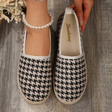 One-Legged Flat-Soled Single-Shoe Women's Autumn New Flat-Soled Round-Headed Casual-Sleeve Lady Single