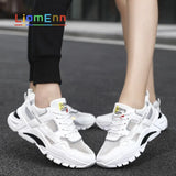 Women's Sneakers Sport Shoes Women 2021 Tennis Running Shoes Breathable White Chunky Sneaker Platform Unisex Plus Size