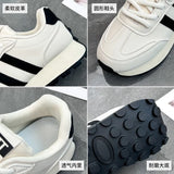 Breakj Korean Version Low Help Dad Shoes Female Spring 2025 New Breathable Student Sports Heighten Casual Shoes