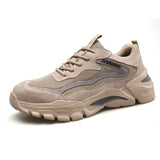 Work Safety Shoes Anti-puncture Working Sneakers Male Indestructible Work Shoes Men Boots Lightweight Men Shoes Safety
