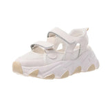 2021 Breathable Mesh Wedge Heel Women Shoes Casual Sneakers Sandals Women Thick-soled Non-slip Sandals Comfortable