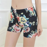 Casual Short Summer Women Jogging Sexy Leopard Gym Fitness Elastic Waist Printed Push Up