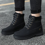 New Korean Martin Boots Extra-Large Size Women's Boots Outdoor Thick-Soled Autumn And Winter
