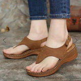 Women Platform Shoes Summer Open Toes Sandals For Women Retro Women's Sandals Leisure Shoes Ladies Slip-On Female