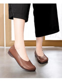 Spring and Summer New Women's Flat Shoes Square Toe Fashionable and Comfortable Women's Shoes Shallow Mouth Large