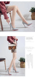 New 2020 Bed High Heels Fun One-time Sexy High Heels Bed Foot Fetish Alternative Passion Sexy Red