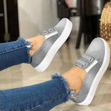 Canvas Shoes Woman Ladies Casual Shoes Soft Loafers Women's Flats Slip On Shoes zapatos de