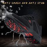 Toe Cap and Kevlar Midsole Men Safety Work Shoes Puncture-Proof Indestructible Working Boots Wear-resistant Man