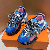 Spring New Products Ladies Casual Shoes Lightweight Breathable Shoes Solid Color Fashion Shoes Outdoor Wear-Resistant
