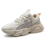 Sneakers Men White Shoes Platform Trend Casual Comfortable Black Shoes Mens Chunky Sneaker Designer Free
