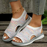 Summer Women Sandals Casual Platform Fashion Shoes For Women Wedges Beach Female SlipOn Comfortable Plus Size Sandalias