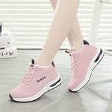 Winter Ankle Sneakers Shoes Warm Thick Plush Suede Snow Boots Female PU Leather Outdoor Sneaker Fur Shoes For Women