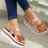 Women Sandals Summer Shoes Platform Heels Sandalias Muje Lightweight Wedges Shoes For Women Slip On Summer Slippers Women