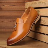 Breakj Men's Casual Plus Size Foot Shoes Fashion Loafers Barber One Foot Tide