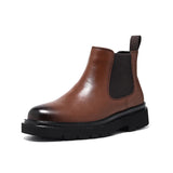 Breakj Chelsea Boots Men's Locomotive Short Boots Autumn And Winter Senior Martens