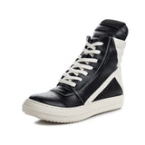 44 Chaussure Femme Women Sneakers Zipper Canvas leather Casual Shoes Mens 2022 Fashion Women Black Sneakers Ladies